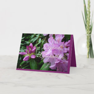 DeepSympathiesRhod-customize any occasion Card