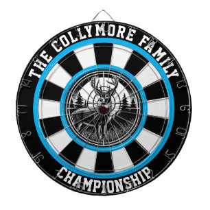 Deer and Forest Target Art Dartboard