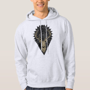 Deer and Mandala Hoodie