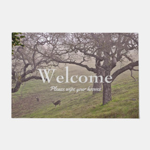 Deer and Trees Doormat