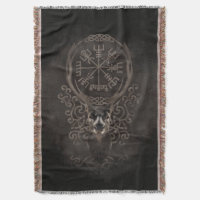 Deer and Vegvisir - Viking Navigation Compass