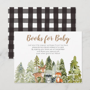 Deer animal adventure Camper Books for Baby Postcard
