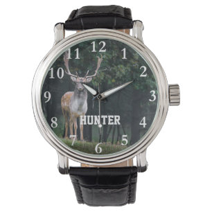 Deer Antler Personalized Hunter Watch