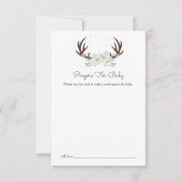Deer Antler Prayers For Baby