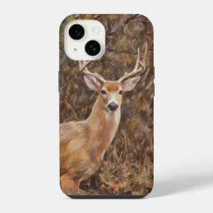 Deer Antlers Buck Wild Deer Art Phone Case