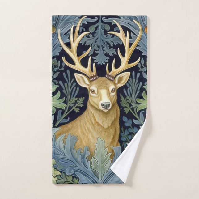 Deer Art nouveau (Serviette à main)
