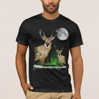 Deer Art Wildlife T-Shirt