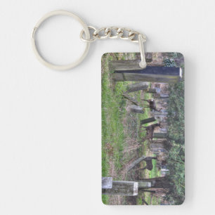Deer At Zentralfriedhof Keychain
