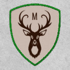 Deer avec votre monogramme