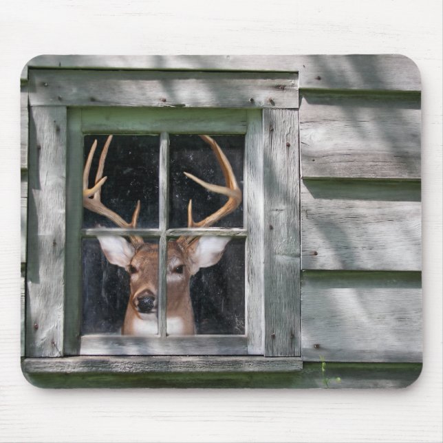 Deer Blind Mouse Pad (Front)