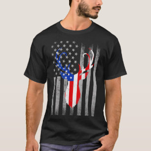 Deer buck hunter American  Hunting T-Shirt