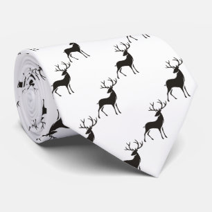 Deer Buck Hunter  Tie