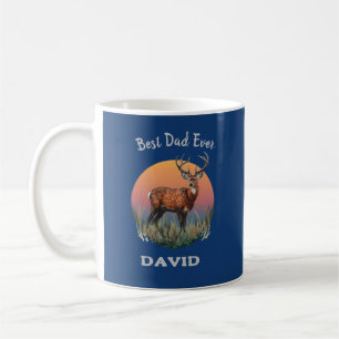 Deer Buck Meilleur Papa Jamais Mug Père Cadeau