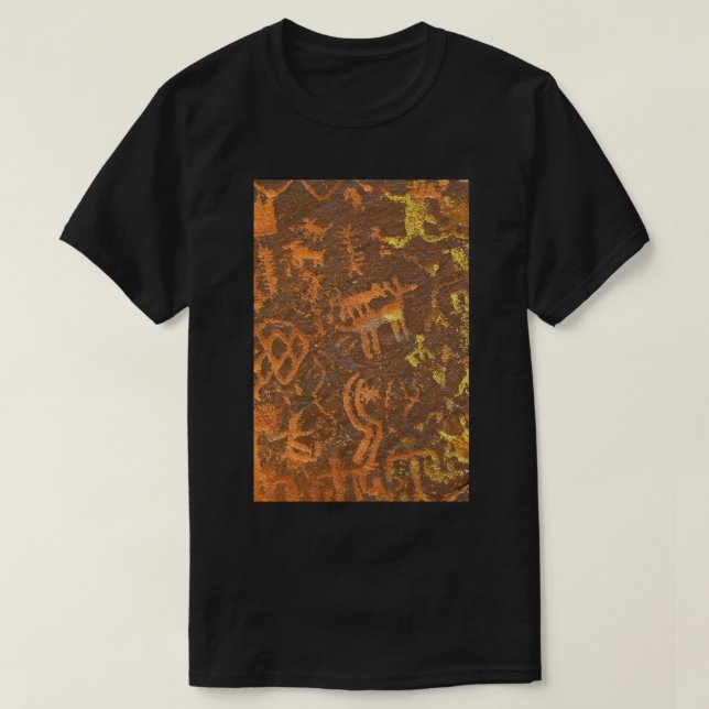 Deer Buddies nature art beauty T-Shirt (Design Front)