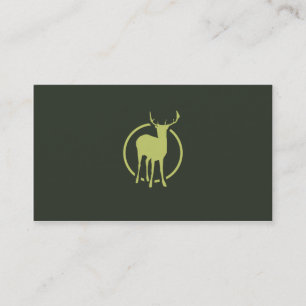 Deer business card