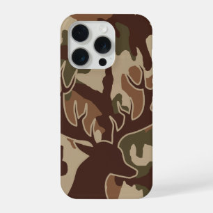 Deer Camouflage Pattern Hunting Wildlife iPhone 15 Pro Case