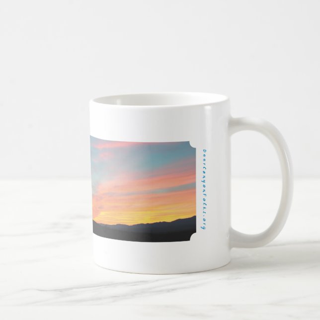 Deer Canyon Sunset Coffee Mug (Right)