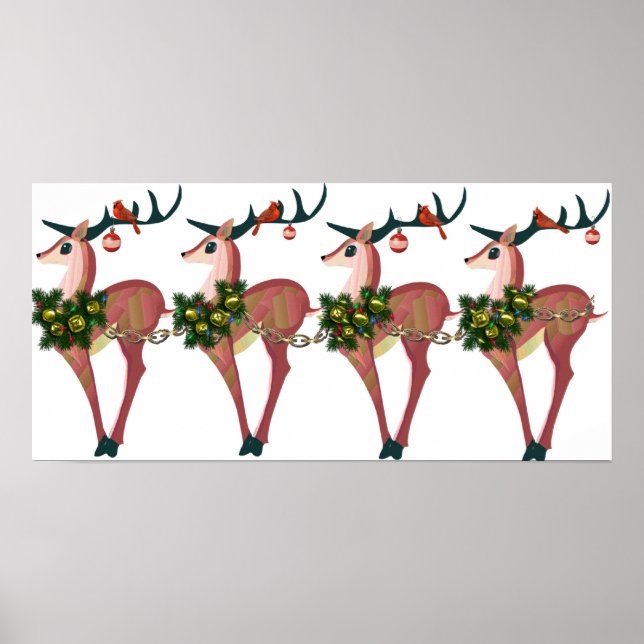 Deer Cheer Print (Front)