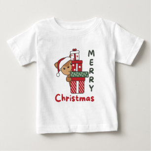 Deer Christmas Gift Winter Animals Deer Baby T-Shirt