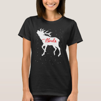 Deer Christmas Matching Family Abuela Pajamas Chri T-Shirt