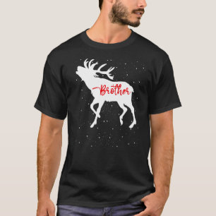 Deer Christmas Matching Family Brother Pyjamas Chr T-Shirt