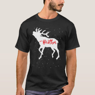 Deer Christmas Matching Family Brother Pyjamas Chr T-Shirt