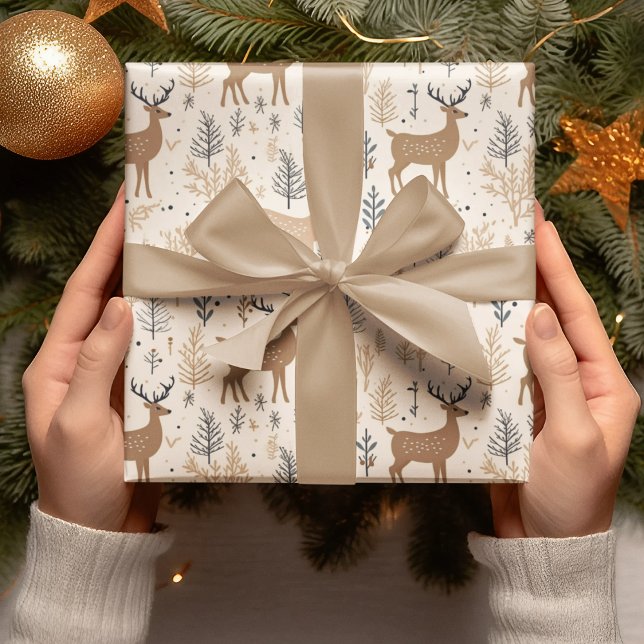 Deer Christmas Wrapping Paper (Creator Uploaded)
