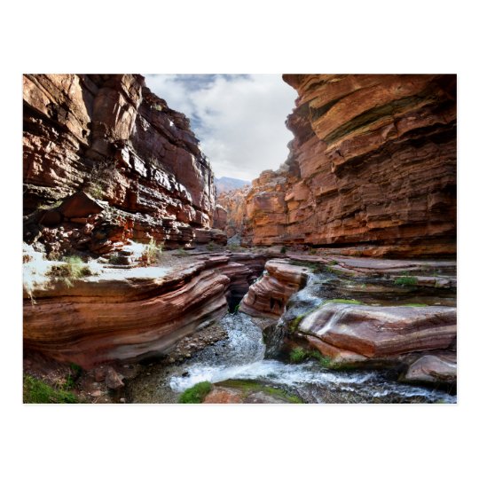 Deer Creek Narrows Waterfalls - Grand Canyon Postcard