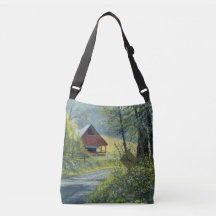 "Deer Crossing" Tote Bag