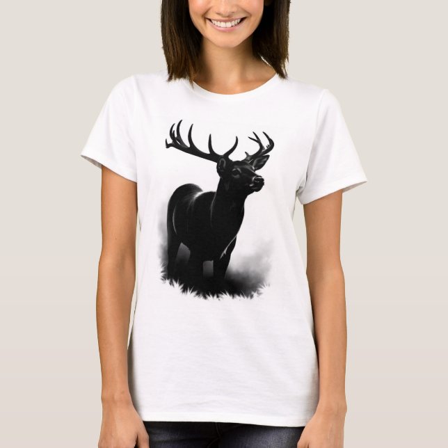 deer design t-shirt 3 (Front)