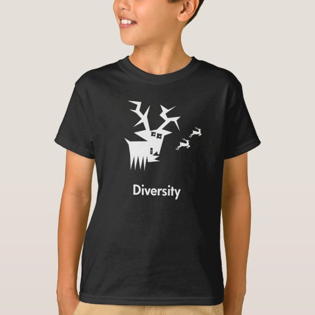 Deer Diversity T-Shirt (Front)