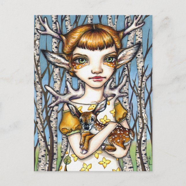 Deer Dorothy Postcard (Front)