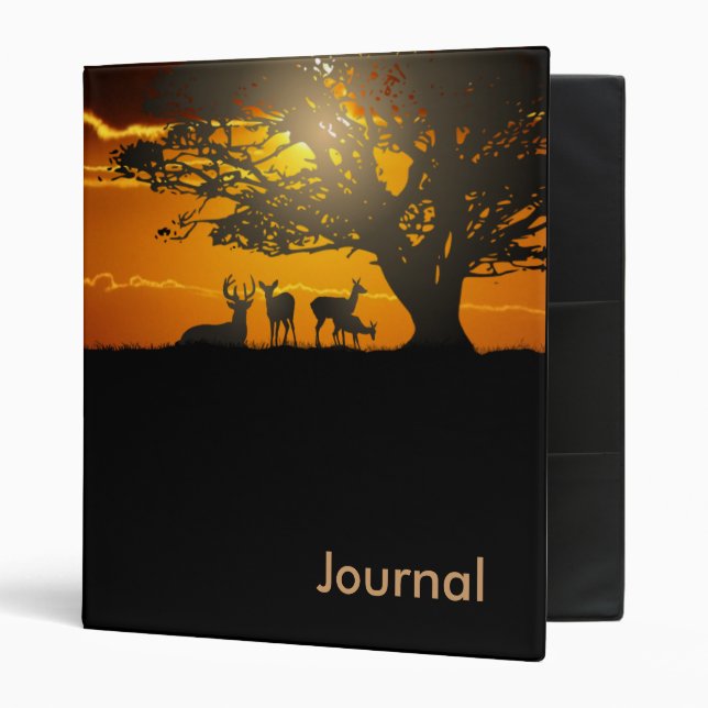 Deer Family Binder (Front/Inside)