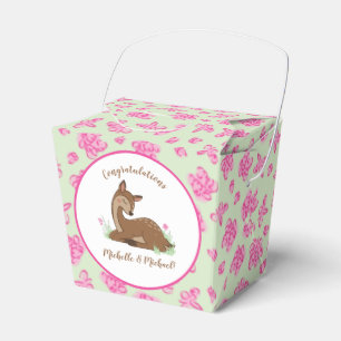 Deer Fawn Baby Shower Favor Box