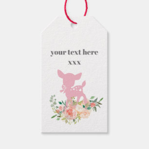 deer,fawn Gift Tags