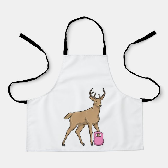 Deer Fitness Dumbbell Apron (Front)