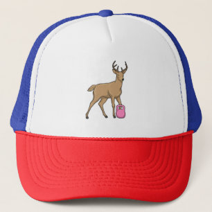 Deer Fitness Dumbbell Trucker Hat