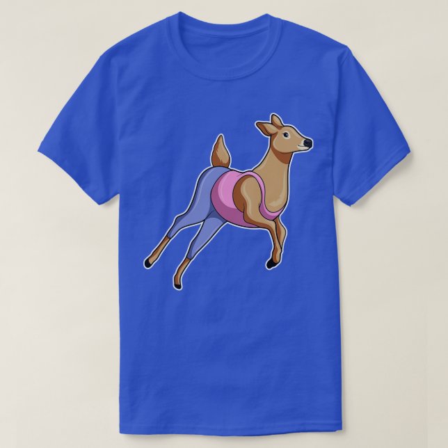 Deer Fitness Sports T-Shirt (Design Front)
