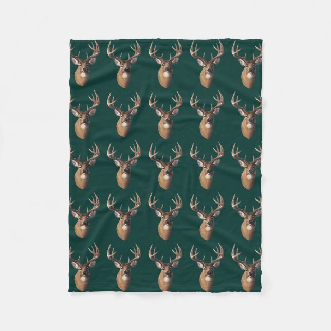 Deer Fleece Blanket (Front)