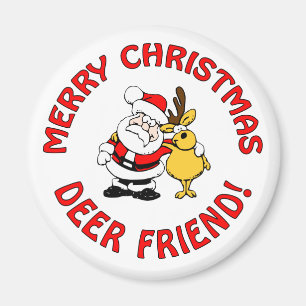 "Deer Friend" magnet