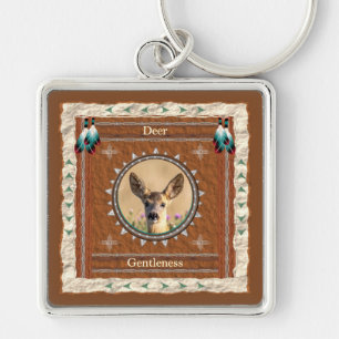 Deer Gentleness Energy Keychain