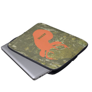 Deer Head & Camouflage Electronics Bag