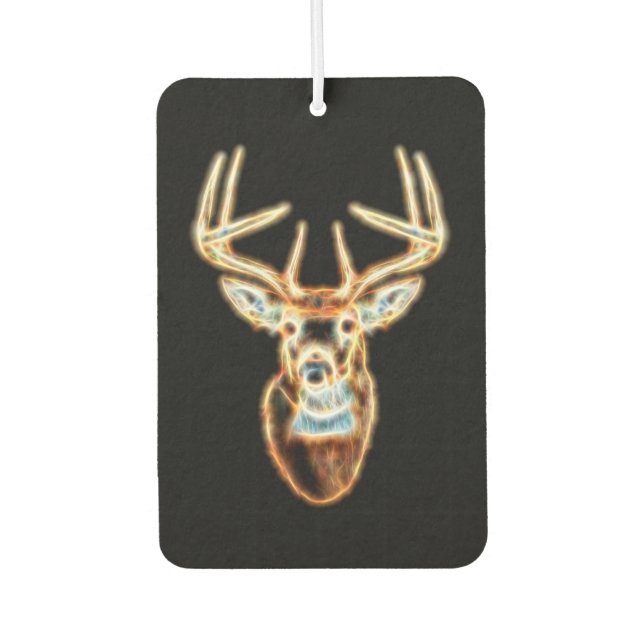 Deer Head digital Energy Spirit Air Freshener (Front)