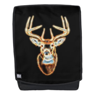 Deer Head digital Energy Spirit Backpack