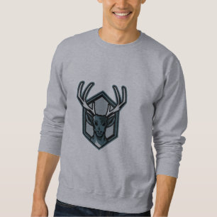 Deer Head Sweatshirt for Men