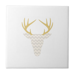 Deer Head Tile