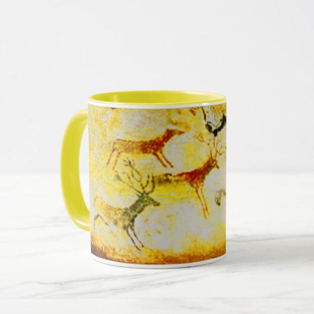 Deer Herd Lascaux - Magic Mug (Front Left)