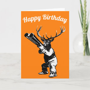 Deer Hunter Birthday Card