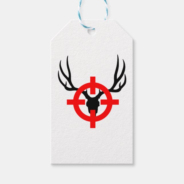 Deer Hunter - Bullseye Gift Tags (Front)
