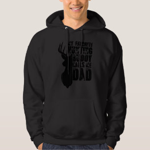 Deer Hunter Daddy My Favourite Hunting Buddy Calls Hoodie